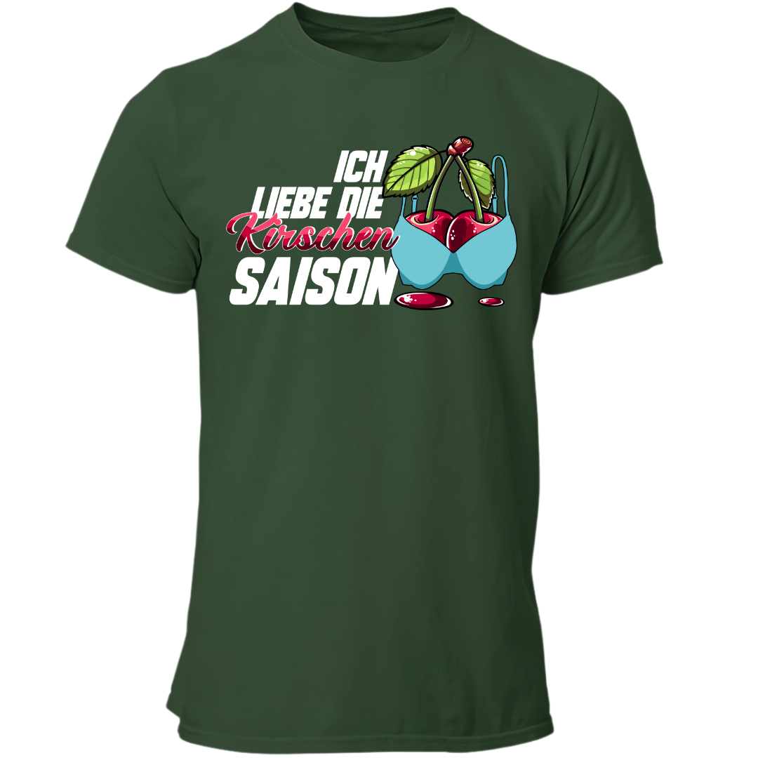 Ich Liebe die Kirschen Saison | Premium T Shirt