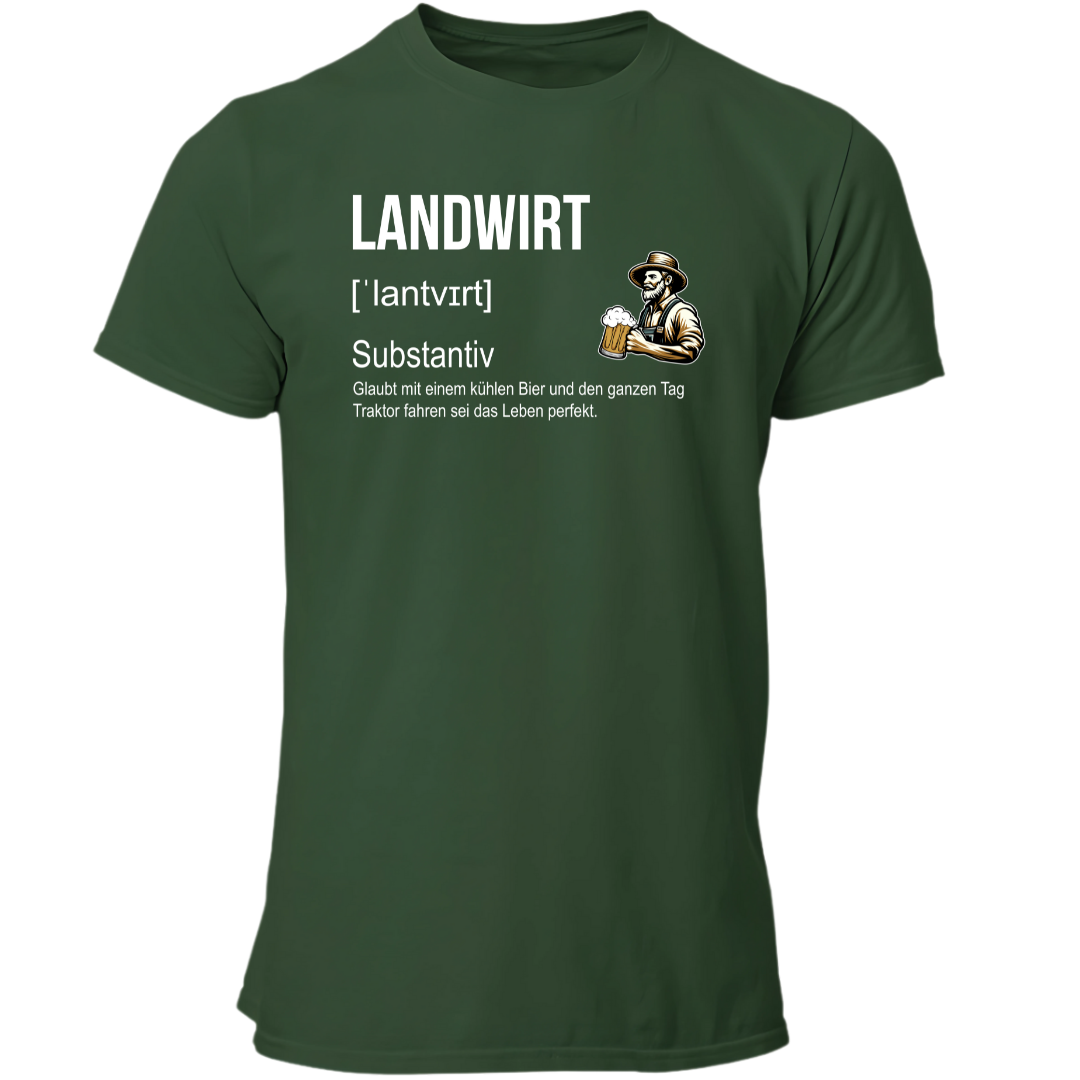 Definition "Landwirt" | Premium T Shirt