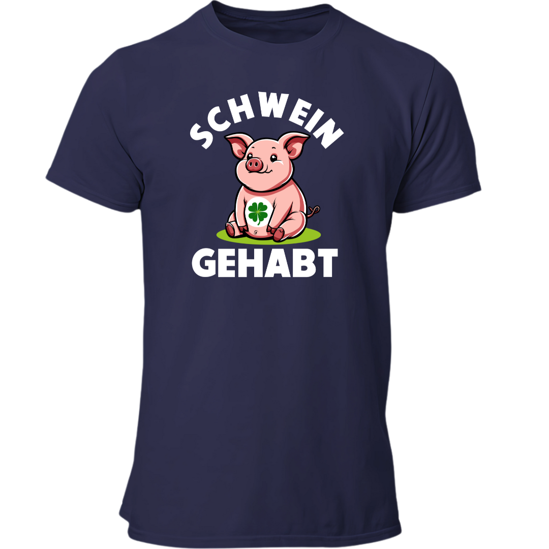 Schwein gehabt | Premium T Shirt