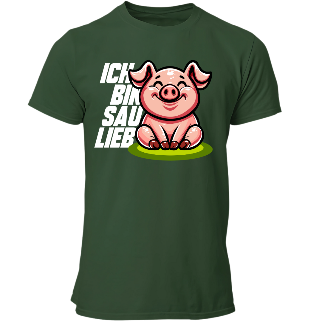 Ich bin Sau Lieb | Premium T Shirt