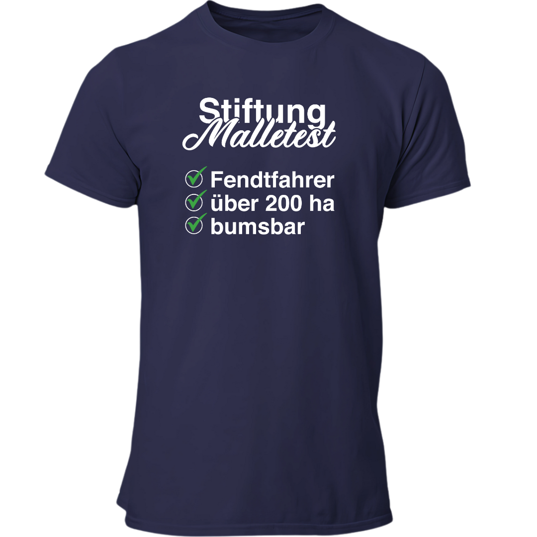 Stiftung Malletest Fendtfahrer #2| Premium T Shirt