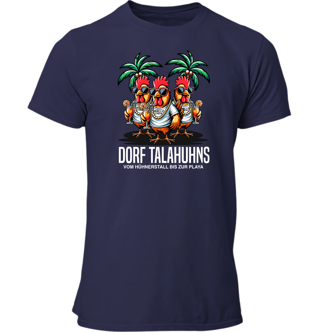 Dorf Talahuhns Vom Hühnerstall bis zur Playa | Premium T Shirt