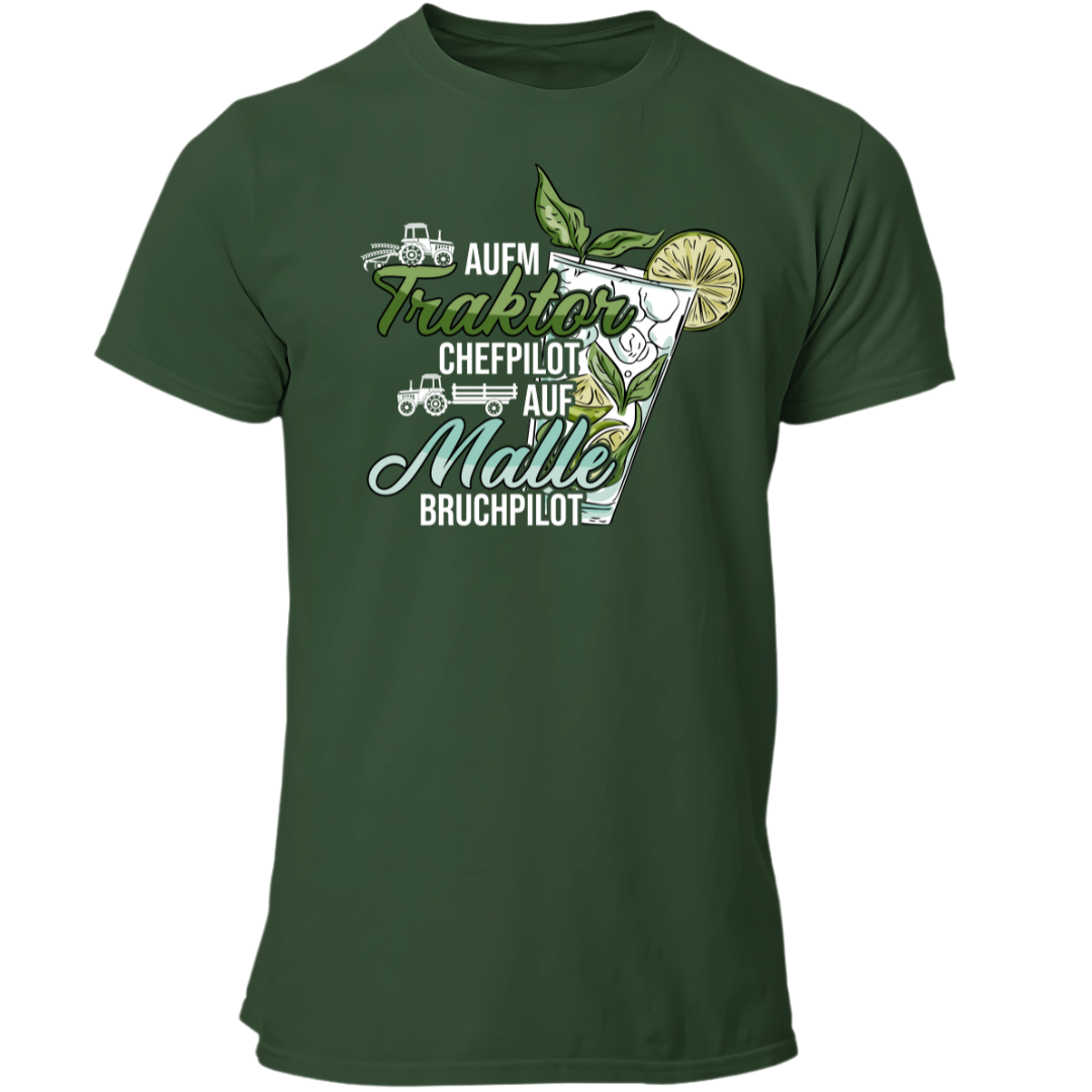 Auf Malle Bruchpilot | Premium T Shirt