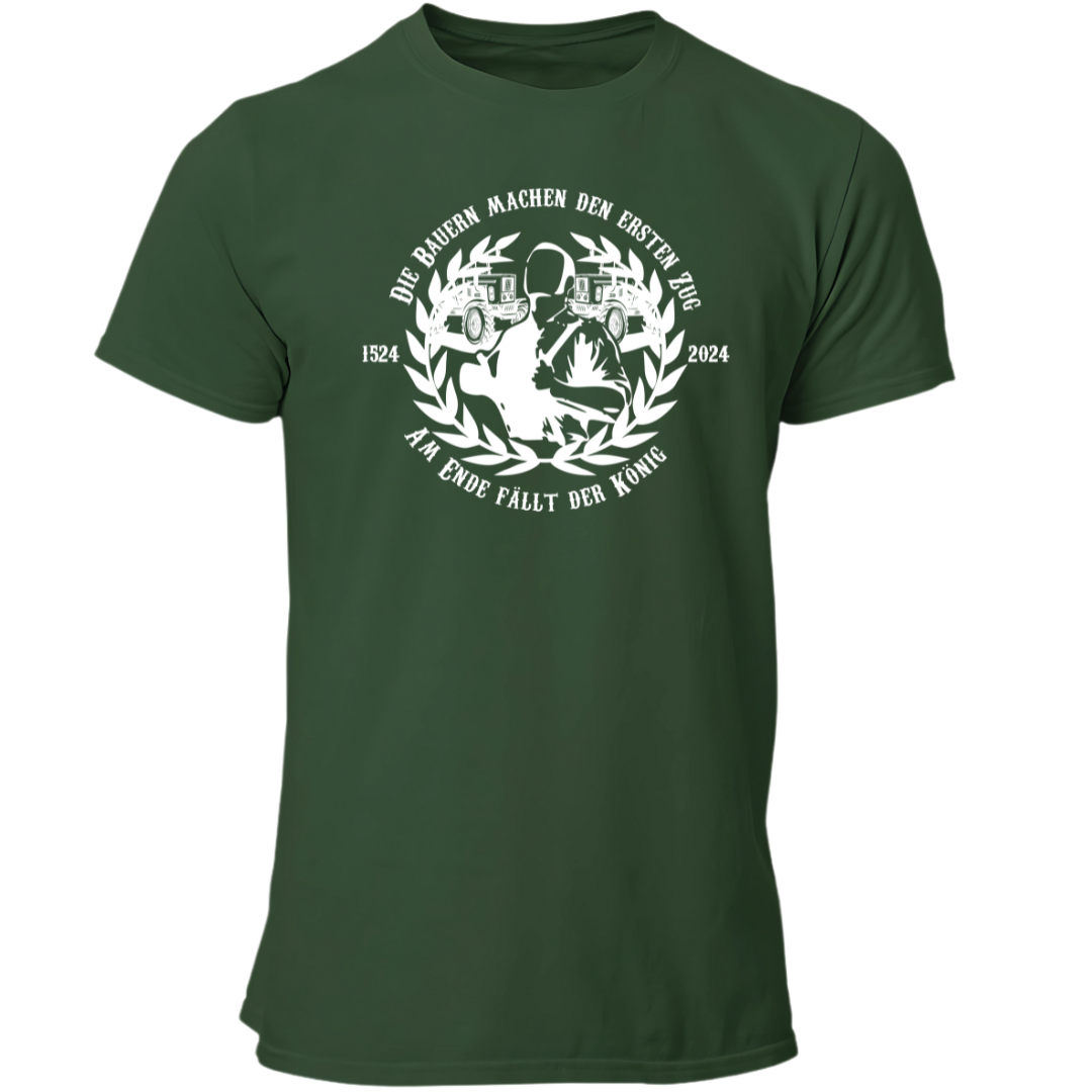 "Am Ende fällt der König" | Premium T Shirt