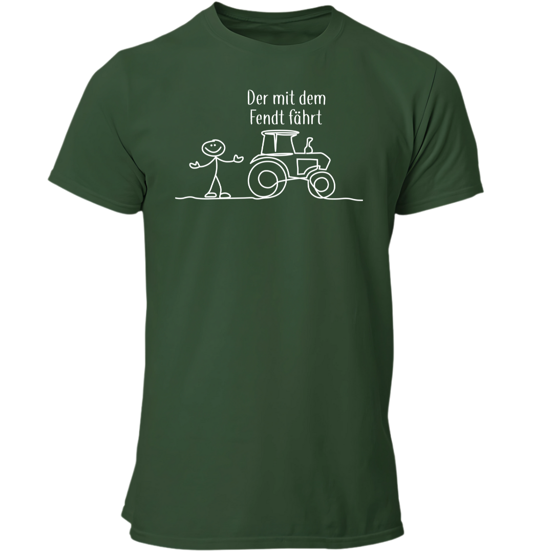 Der mit dem Fendt fährt | Premium T Shirt
