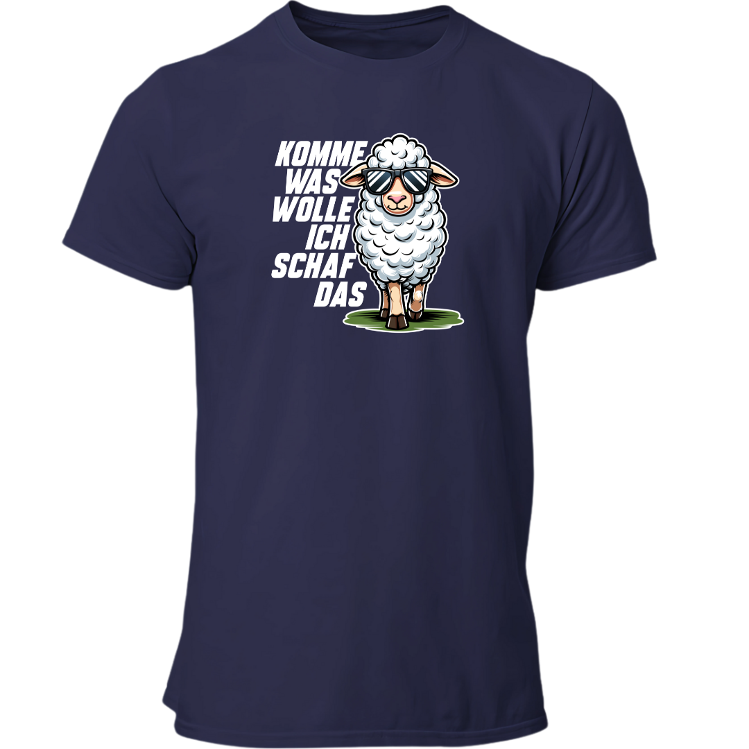 Komme was Wolle ich Schaf das | Premium T Shirt