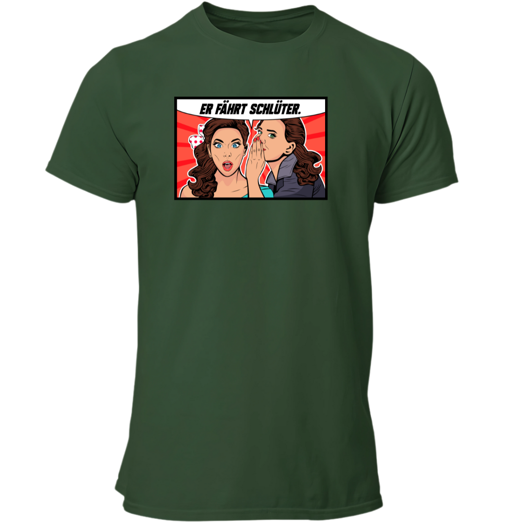 Er fährt Schlüter | Premium T Shirt