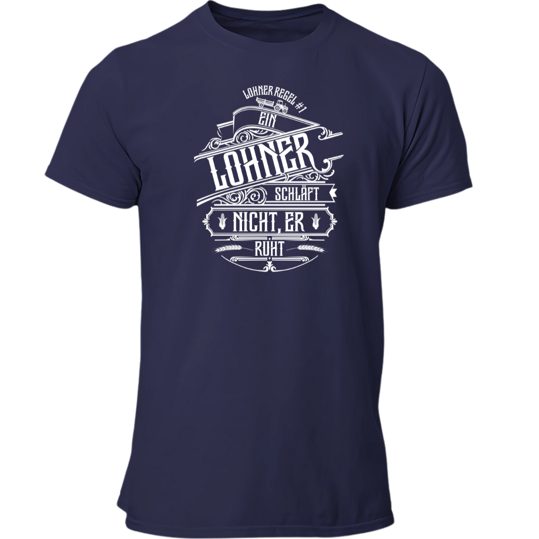 Ein Lohner schläft nicht | Premium T Shirt