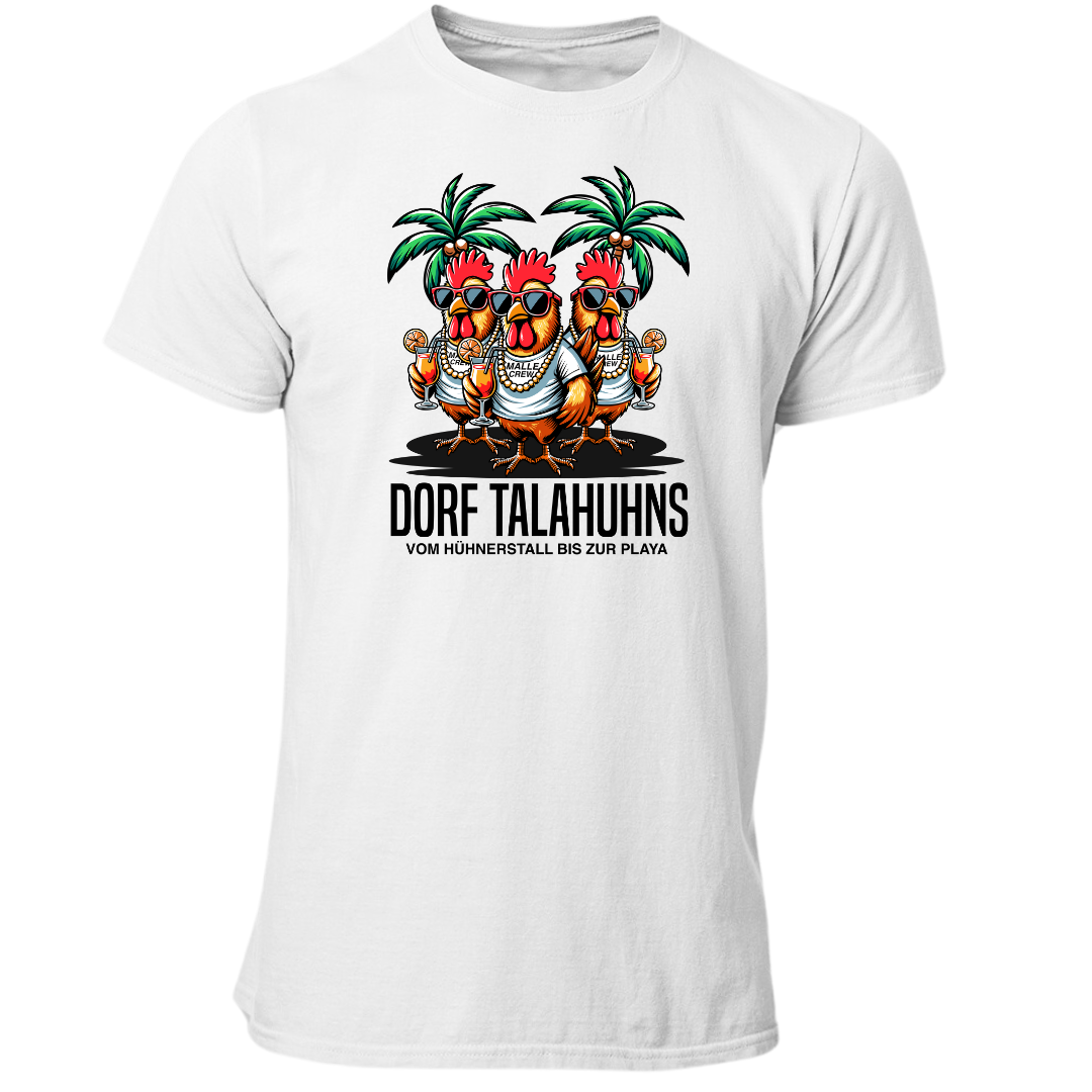 Dorf Talahuhns Vom Hühnerstall bis zur Playa | Premium T Shirt