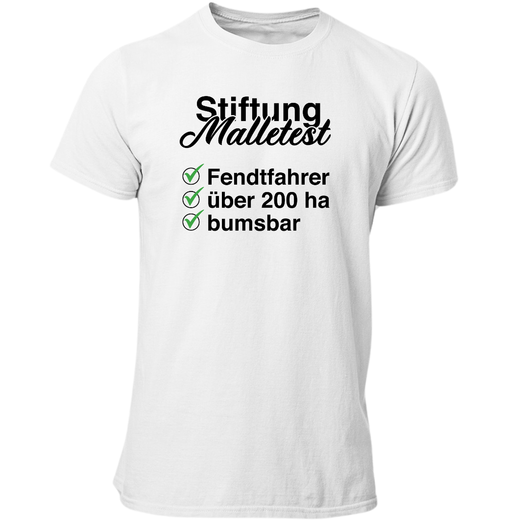 Stiftung Malletest Fendtfahrer #2| Premium T Shirt