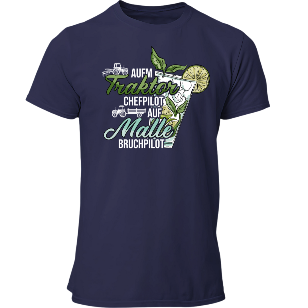 Auf Malle Bruchpilot | Premium T Shirt