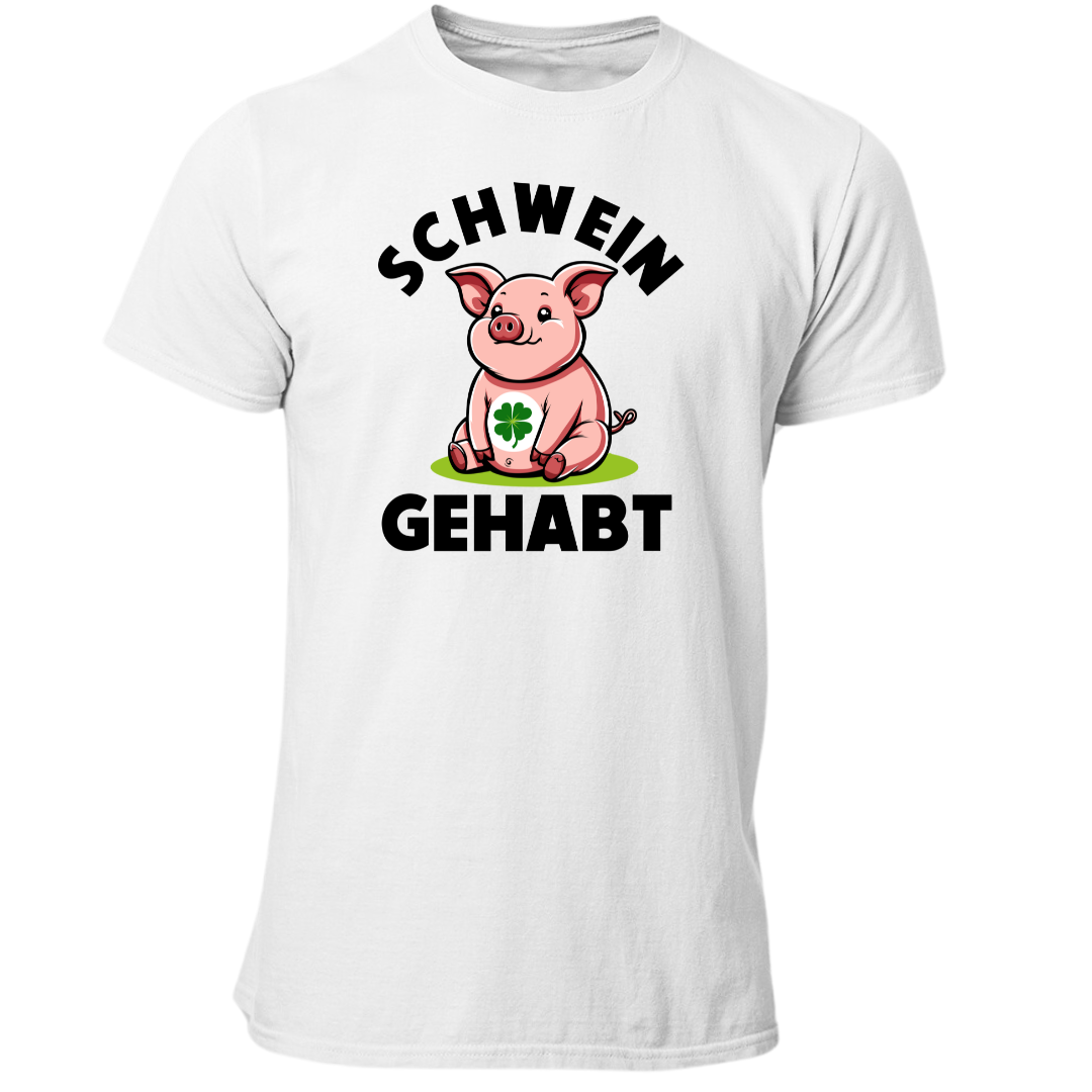 Schwein gehabt | Premium T Shirt