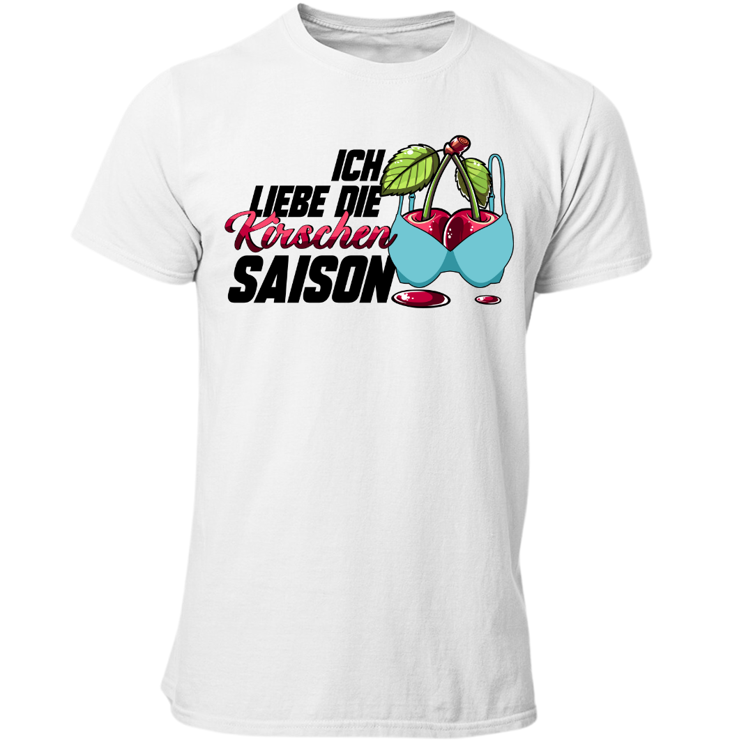 Ich Liebe die Kirschen Saison | Premium T Shirt