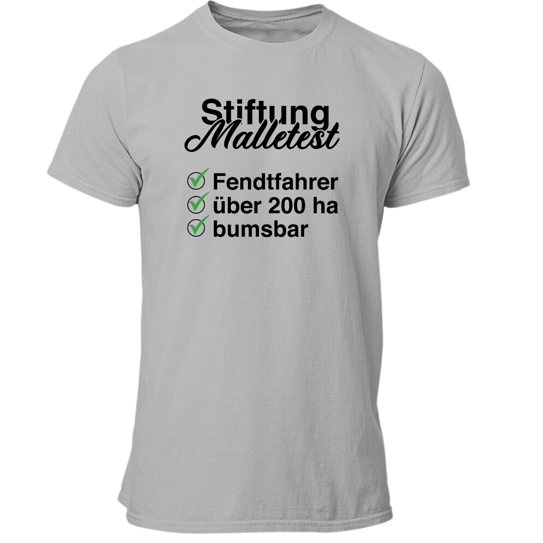 Stiftung Malletest Fendtfahrer #2| Premium T Shirt