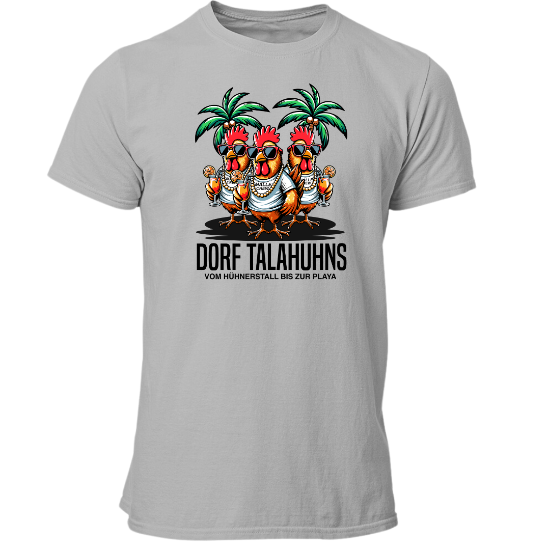 Dorf Talahuhns Vom Hühnerstall bis zur Playa | Premium T Shirt