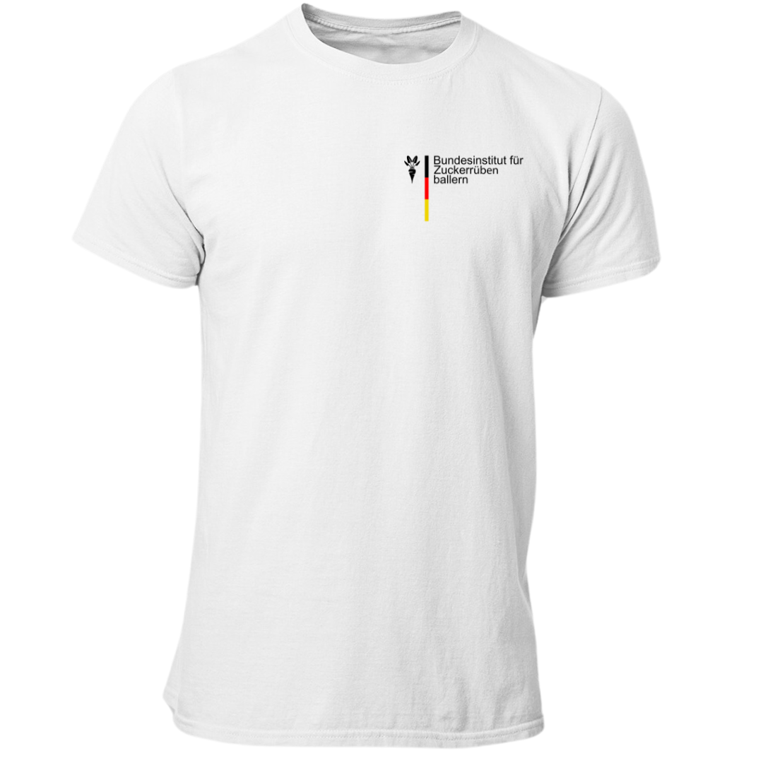 Bundesinstitut Zuckerrüben ballern Brustdruck | Premium T Shirt