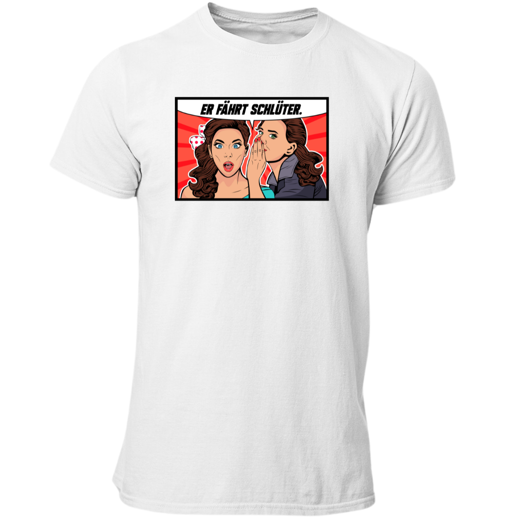Er fährt Schlüter | Premium T Shirt