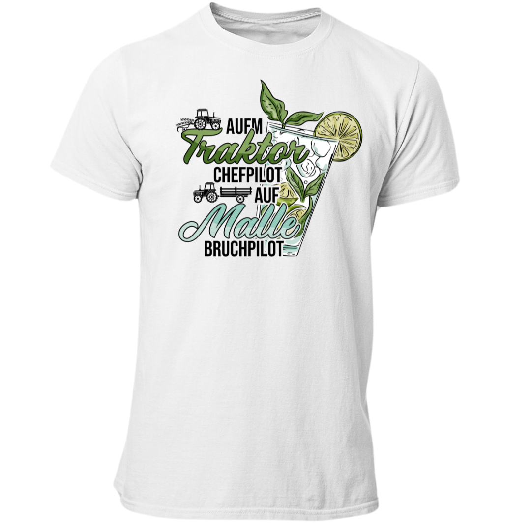Auf Malle Bruchpilot | Premium T Shirt