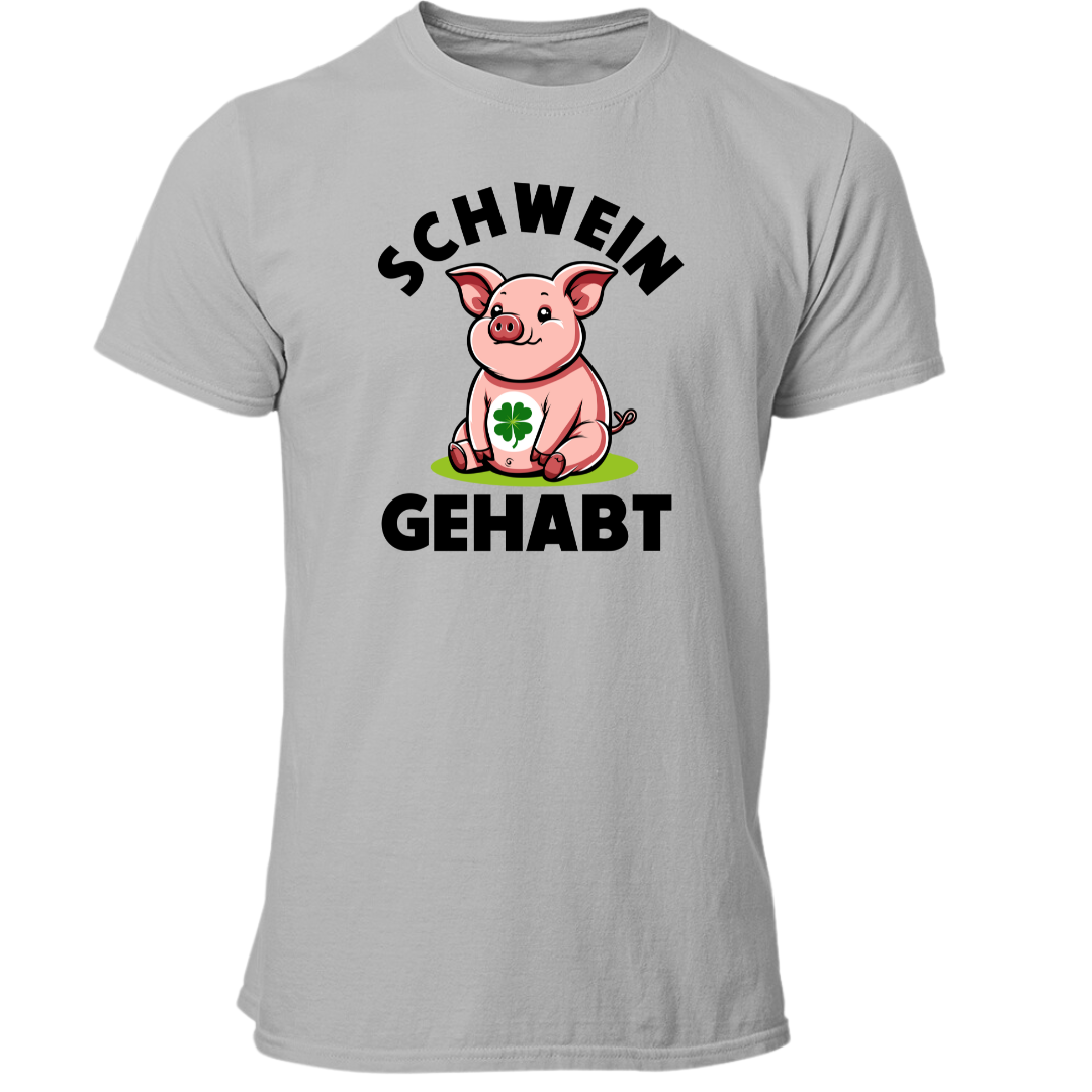 Schwein gehabt | Premium T Shirt