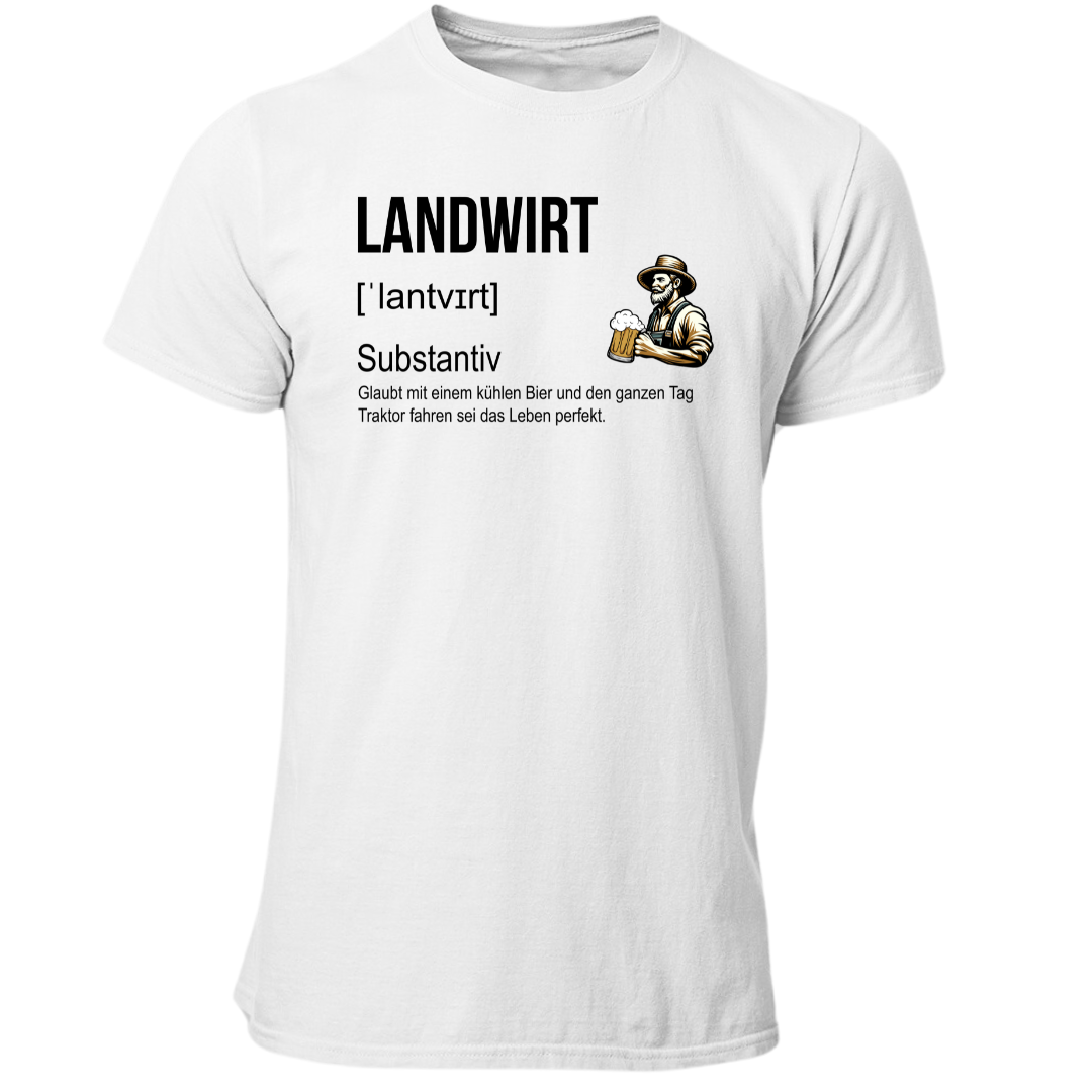 Definition "Landwirt" | Premium T Shirt