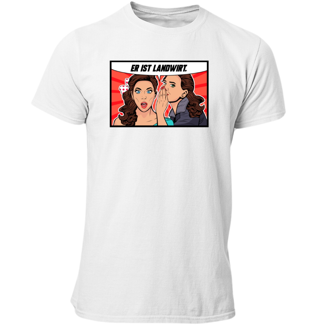 Er ist Landwirt | Premium T Shirt