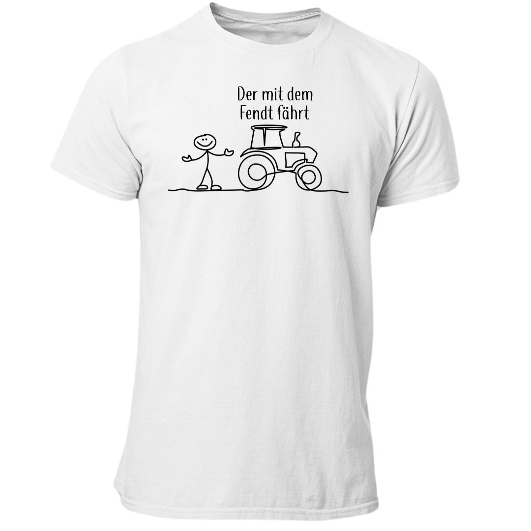 Der mit dem Fendt fährt | Premium T Shirt
