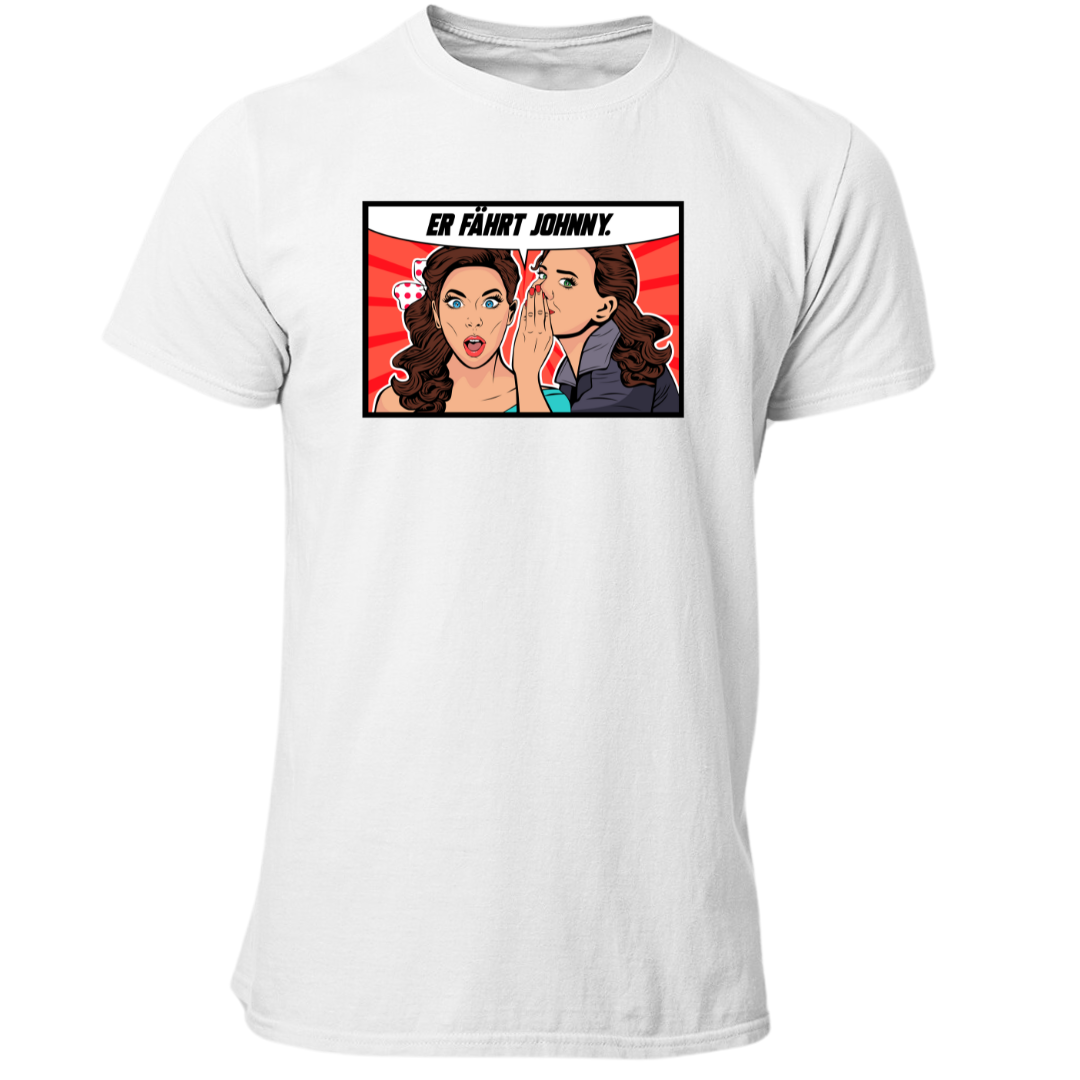 Er fährt Johnny | Premium T Shirt