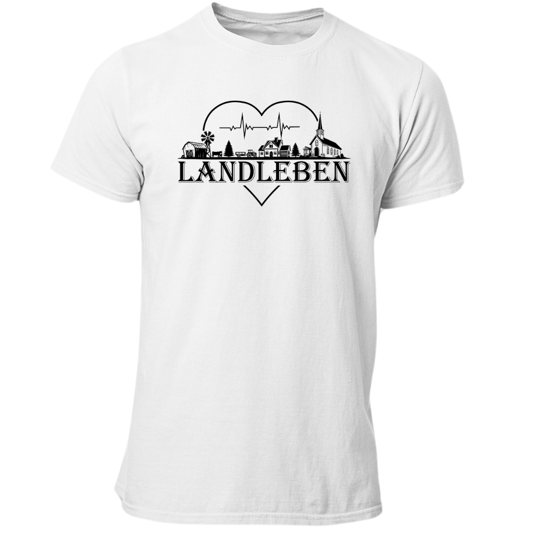 LANDLEBEN "Skyline" | Premium T Shirt