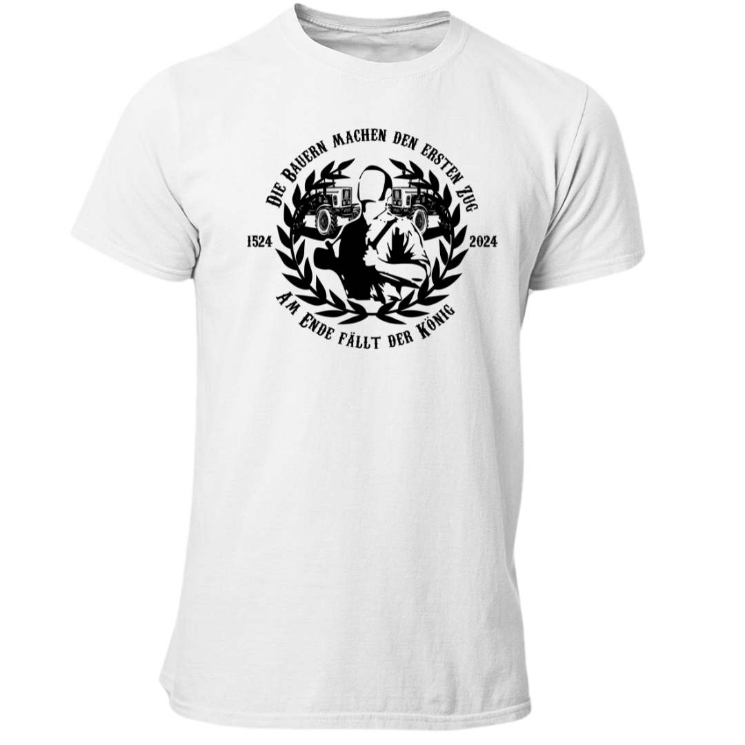 "Am Ende fällt der König" | Premium T Shirt