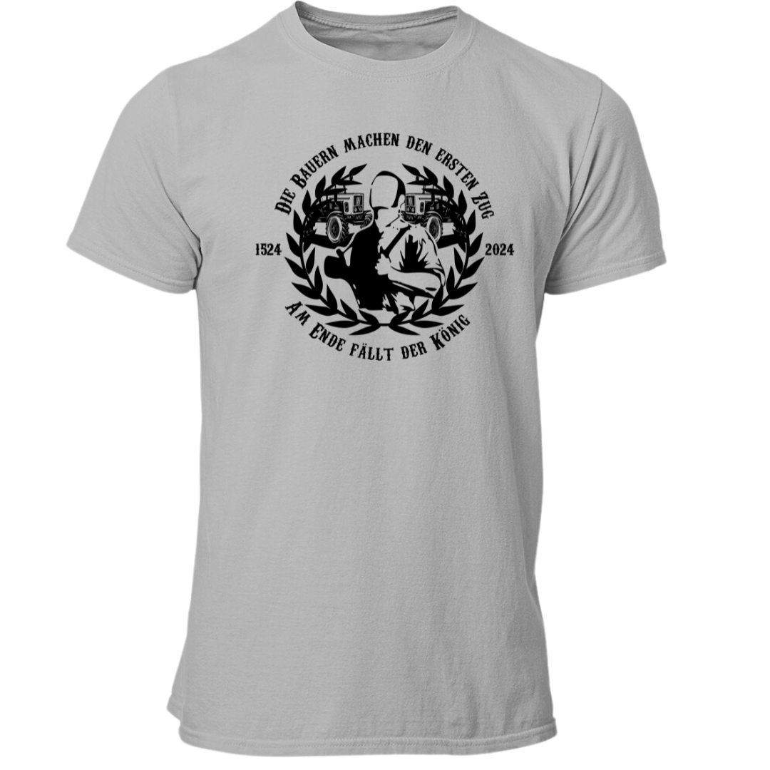 "Am Ende fällt der König" | Premium T Shirt