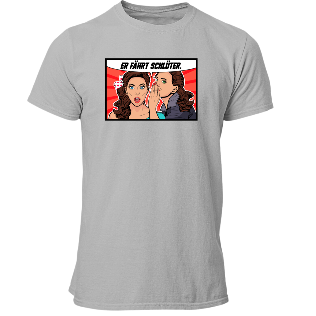 Er fährt Schlüter | Premium T Shirt