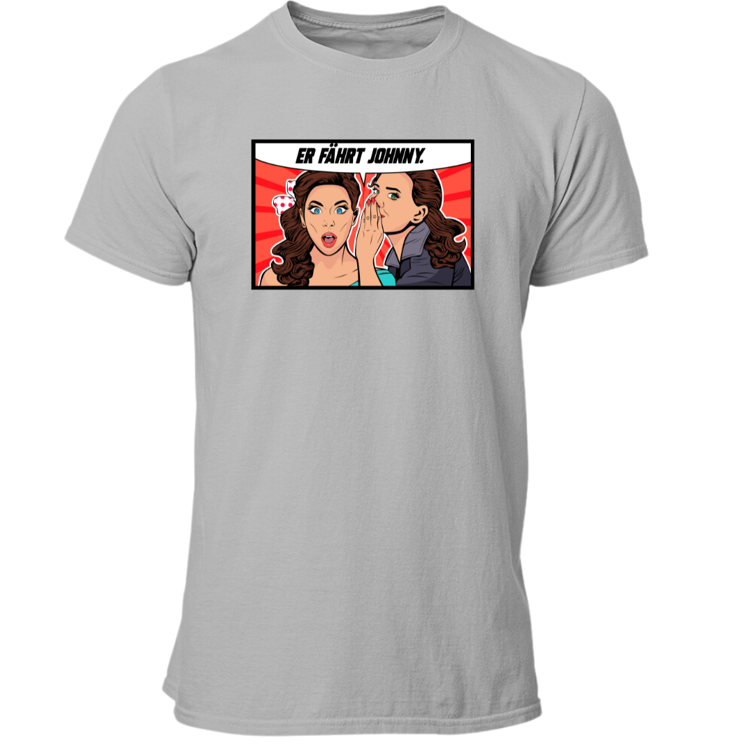 Er fährt Johnny | Premium T Shirt