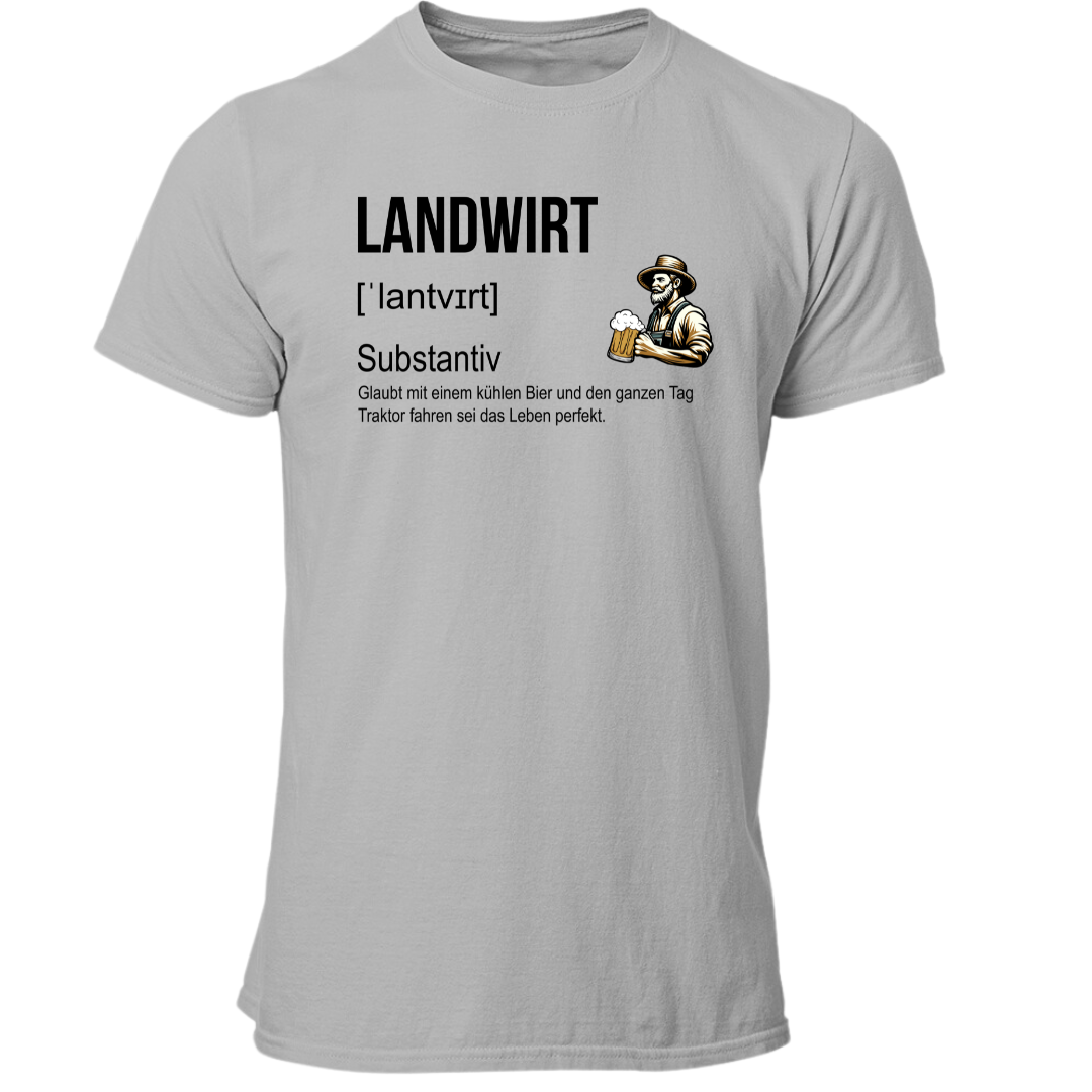 Definition "Landwirt" | Premium T Shirt