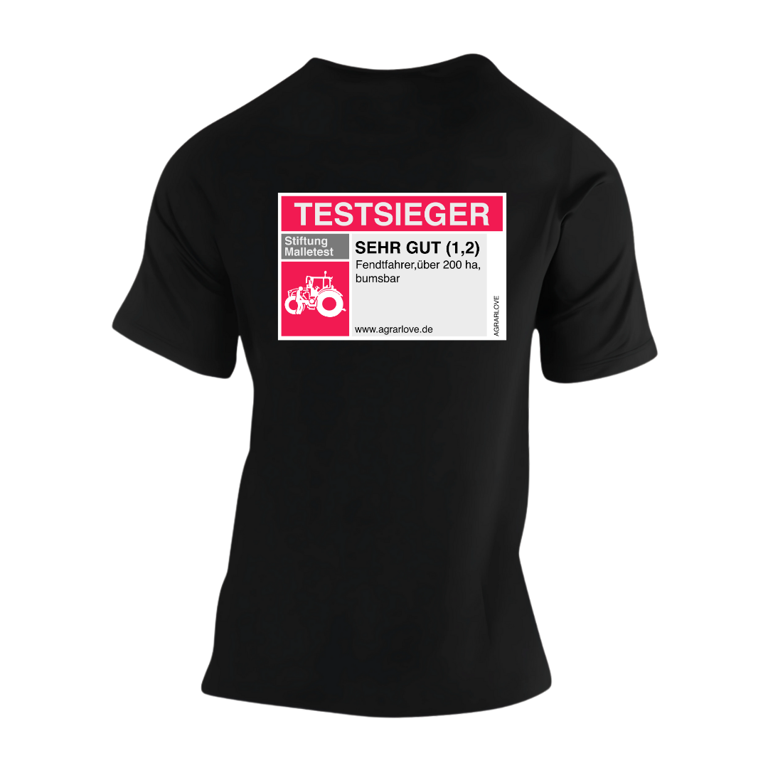 Stiftung Malletest Fendtfahrer #1 Rückseite| Premium T Shirt