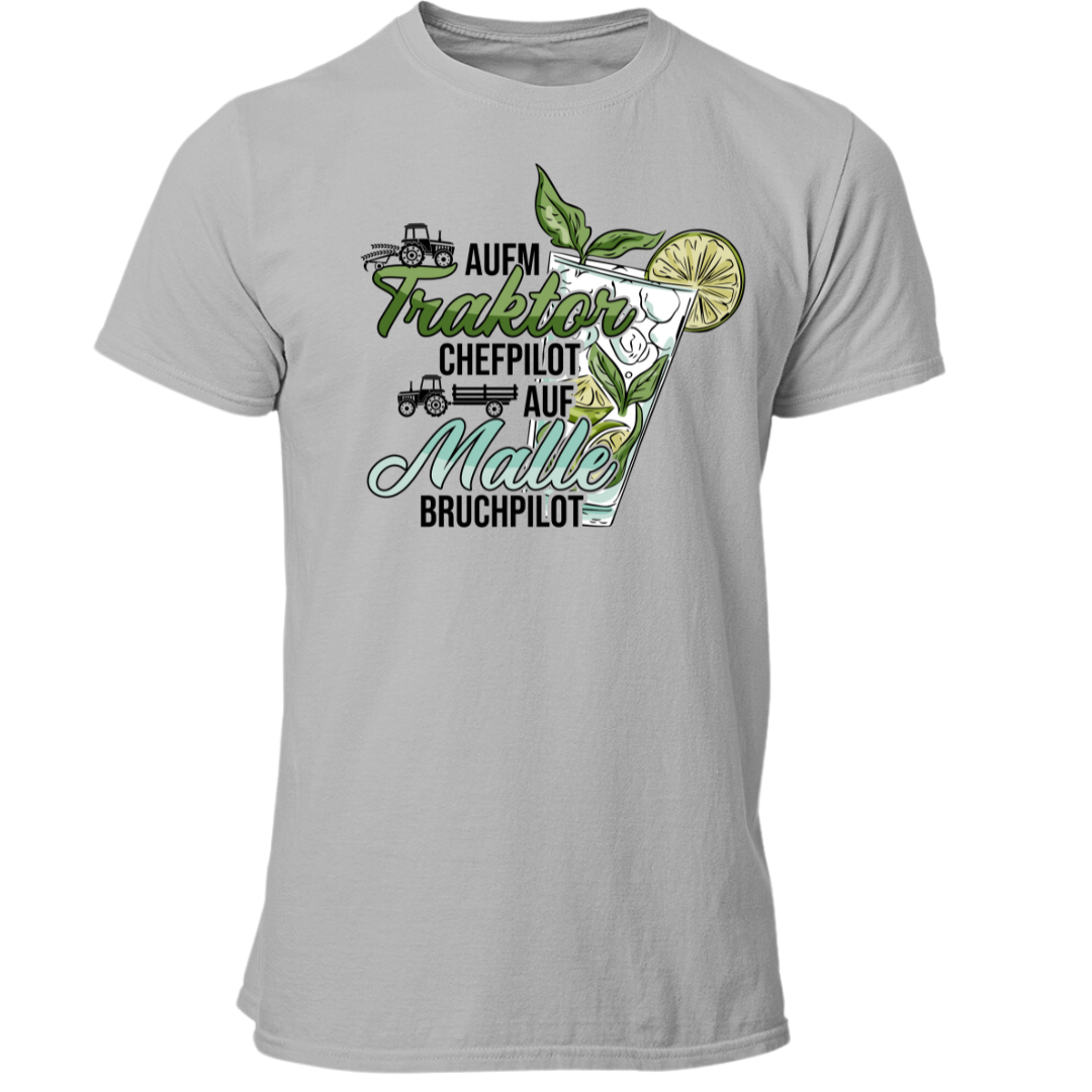 Auf Malle Bruchpilot | Premium T Shirt