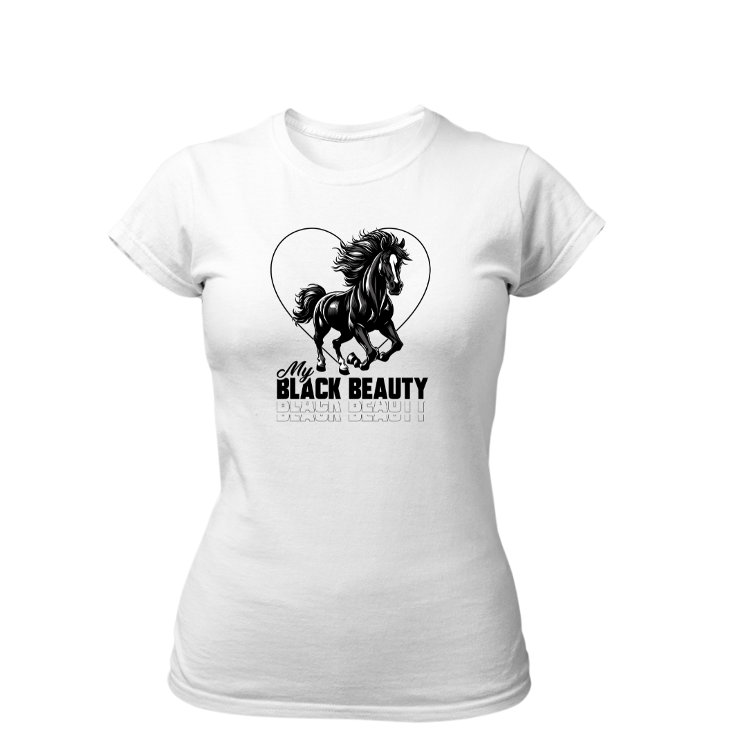 My Black Beauty | Premium T Shirt Frauen