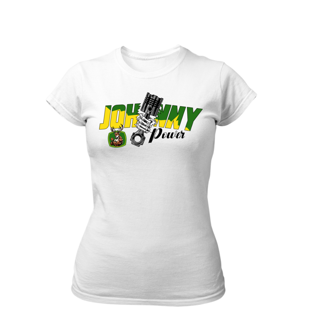 JohnnyPower | Premium T Shirt Frauen