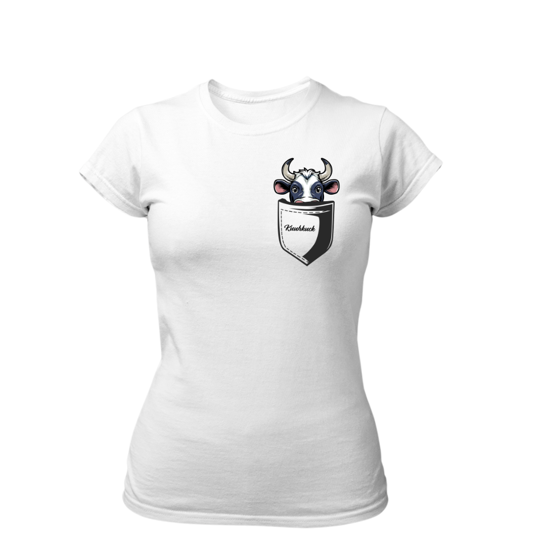 Kuuhkuck Brustdruck | Premium T Shirt Frauen