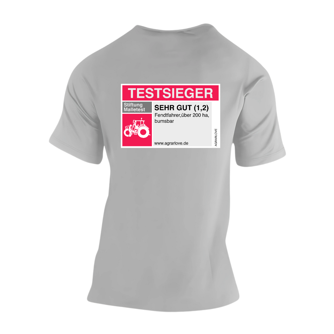 Stiftung Malletest Fendtfahrer #1 Rückseite| Premium T Shirt