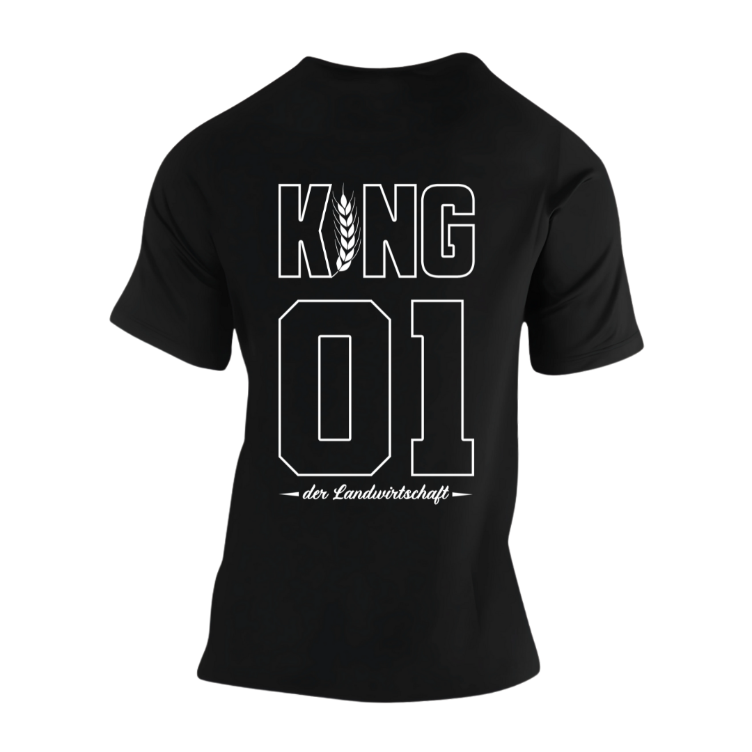 KING der Landwirtschaft#2 Rückseite | Premium T Shirt
