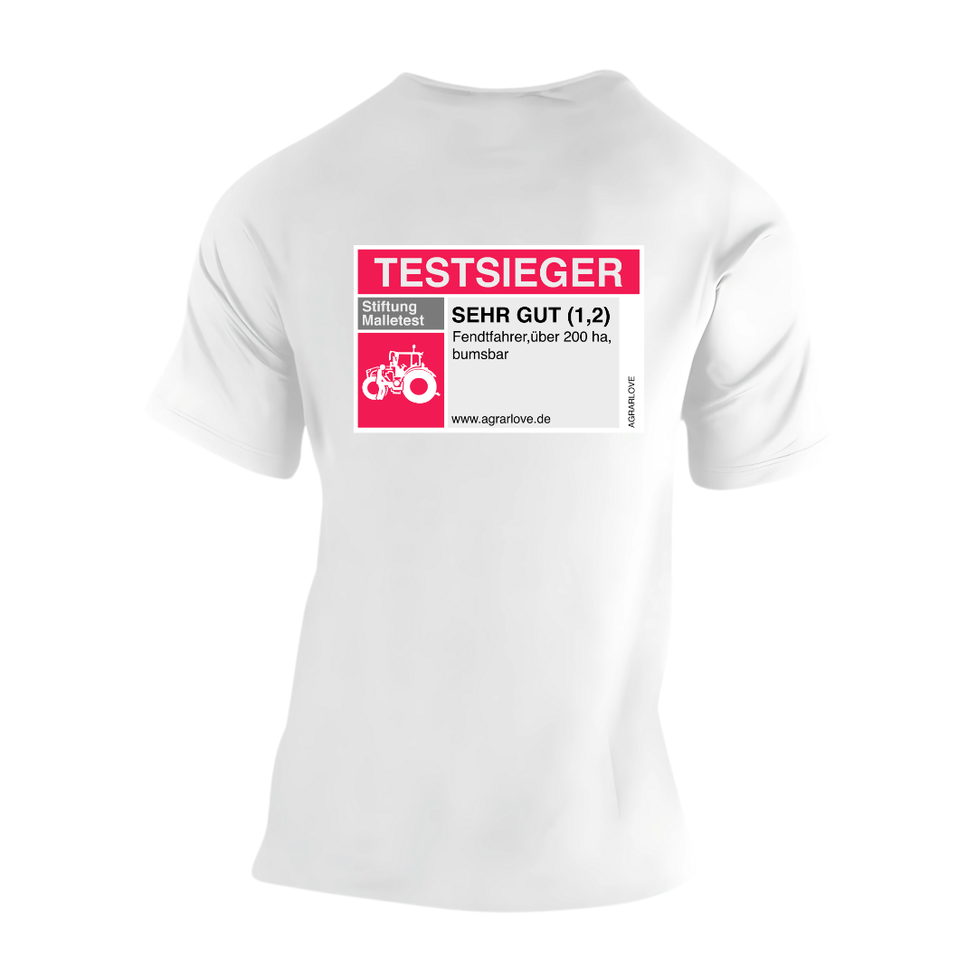 Stiftung Malletest Fendtfahrer #1 Rückseite| Premium T Shirt
