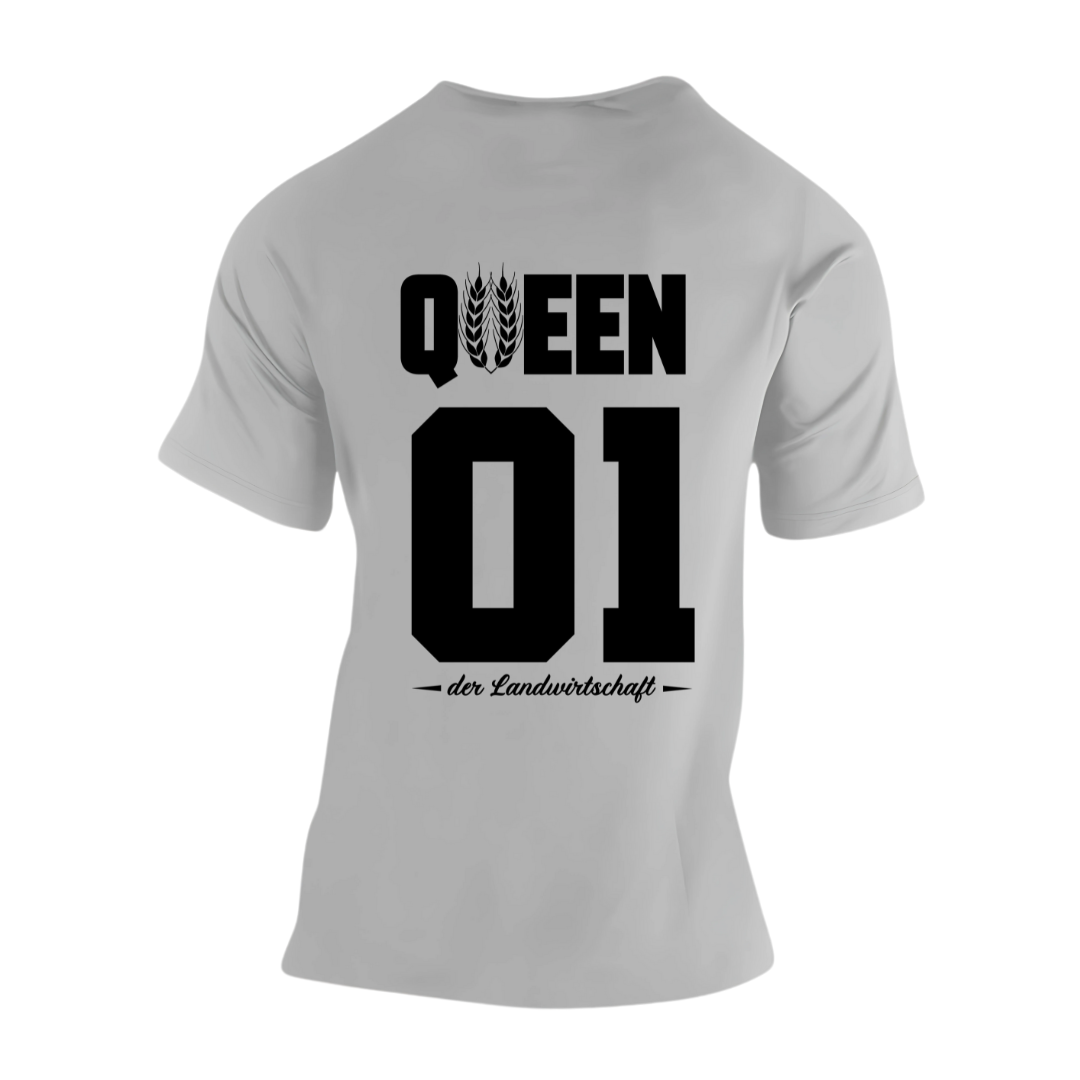 QUEEN der Landwirtschaft#2 Rückseite | Premium T Shirt
