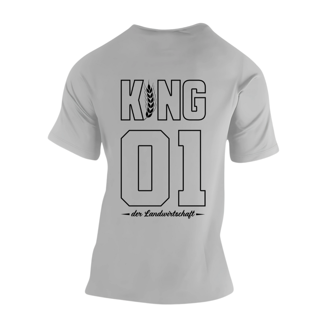 KING der Landwirtschaft#2 Rückseite | Premium T Shirt
