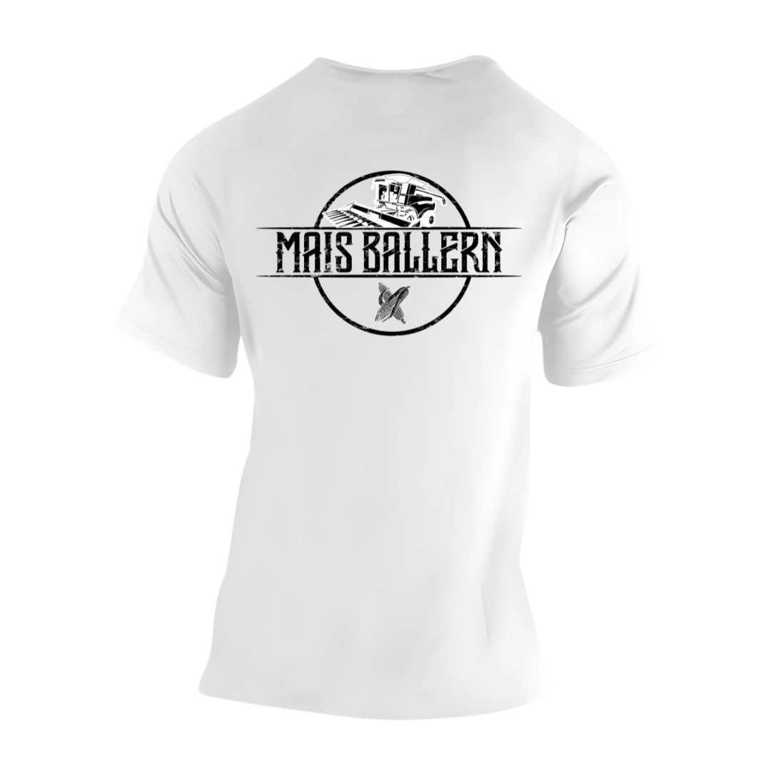 Mais ballern Rückseite | Premium T Shirt