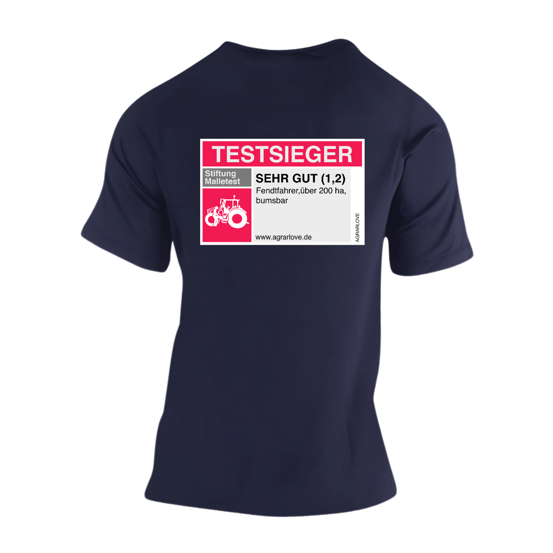 Stiftung Malletest Fendtfahrer #1 Rückseite| Premium T Shirt