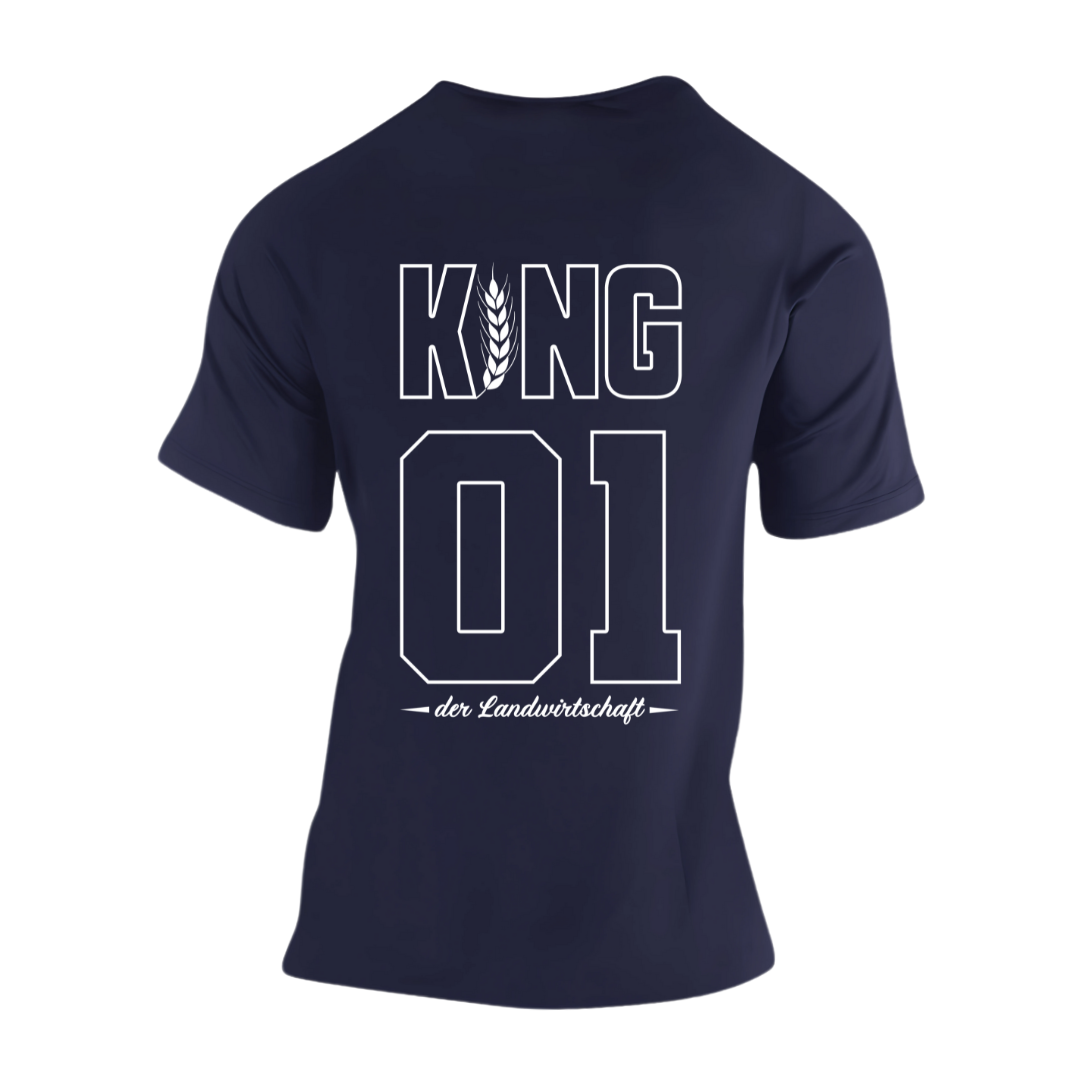 KING der Landwirtschaft#2 Rückseite | Premium T Shirt