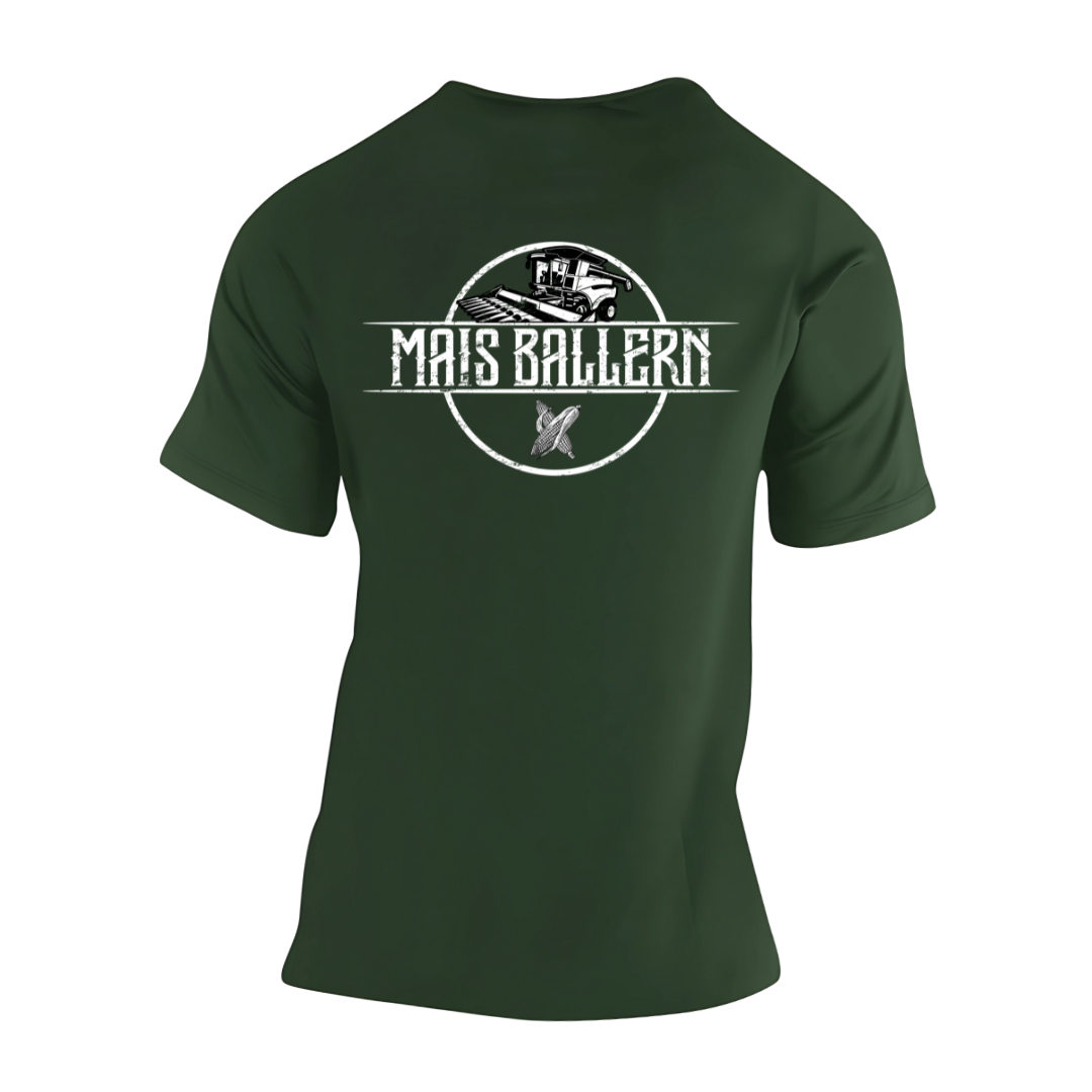 Mais ballern Rückseite | Premium T Shirt