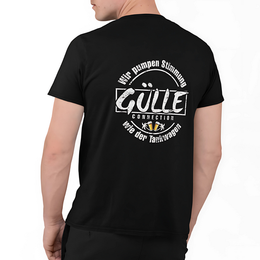 Gülle Connection Rückseite | Premium T Shirt