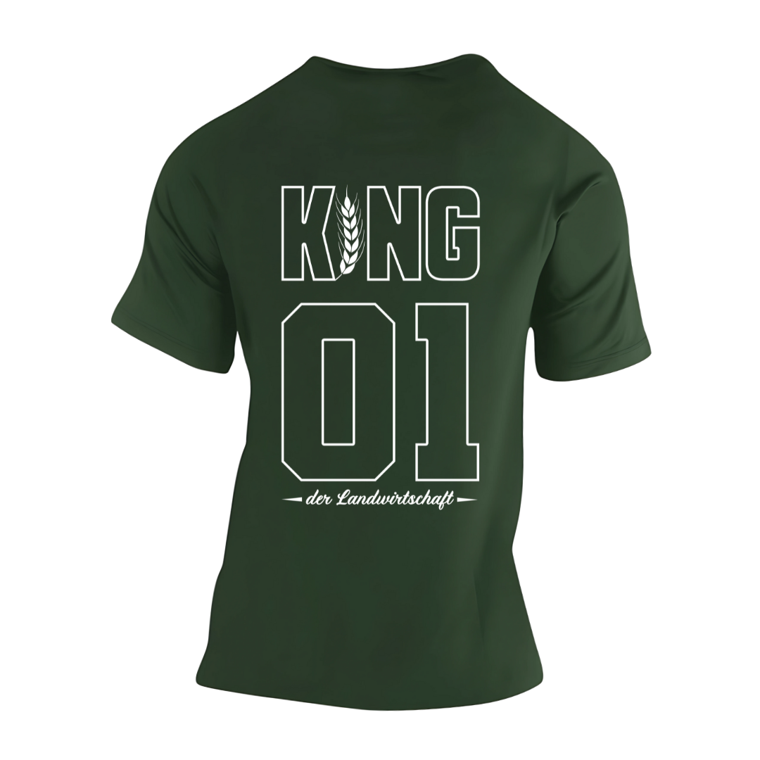 KING der Landwirtschaft#2 Rückseite | Premium T Shirt