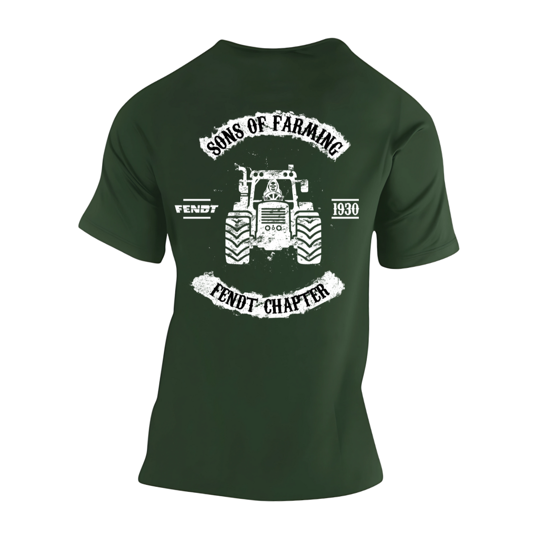 Sons of Farming FENDT Chapter Rückseite | Premium T Shirt